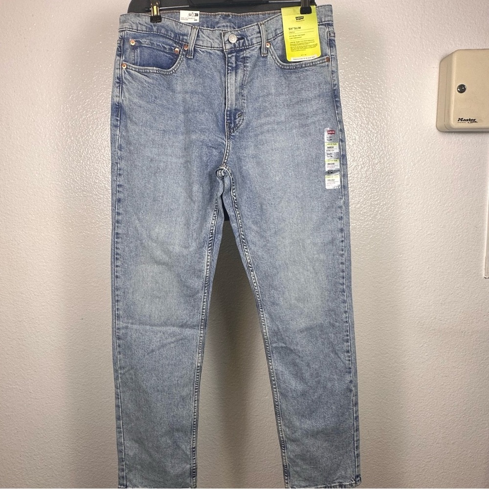 Levi’s Women’s 511 Slim Stretch Blue Denim Jeans Size 36x32